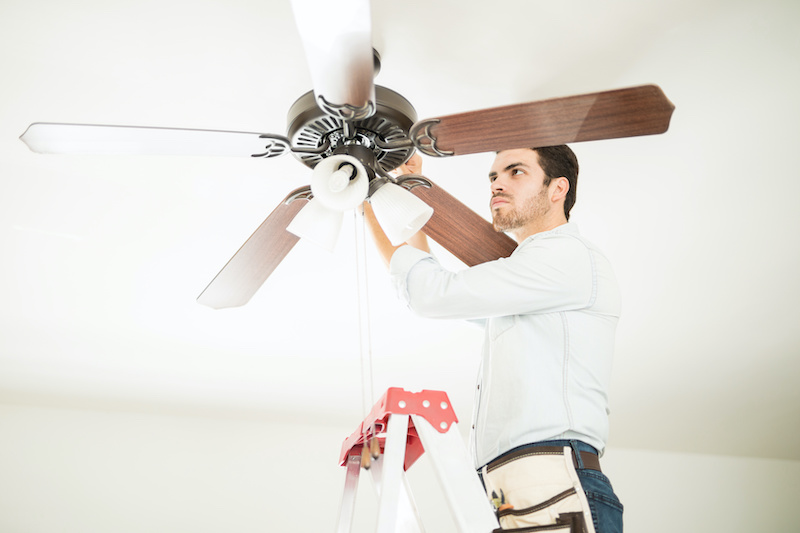 installing a ceiling fan