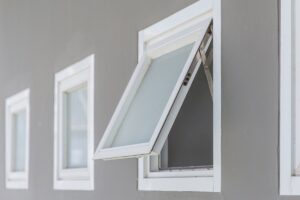 open awning window