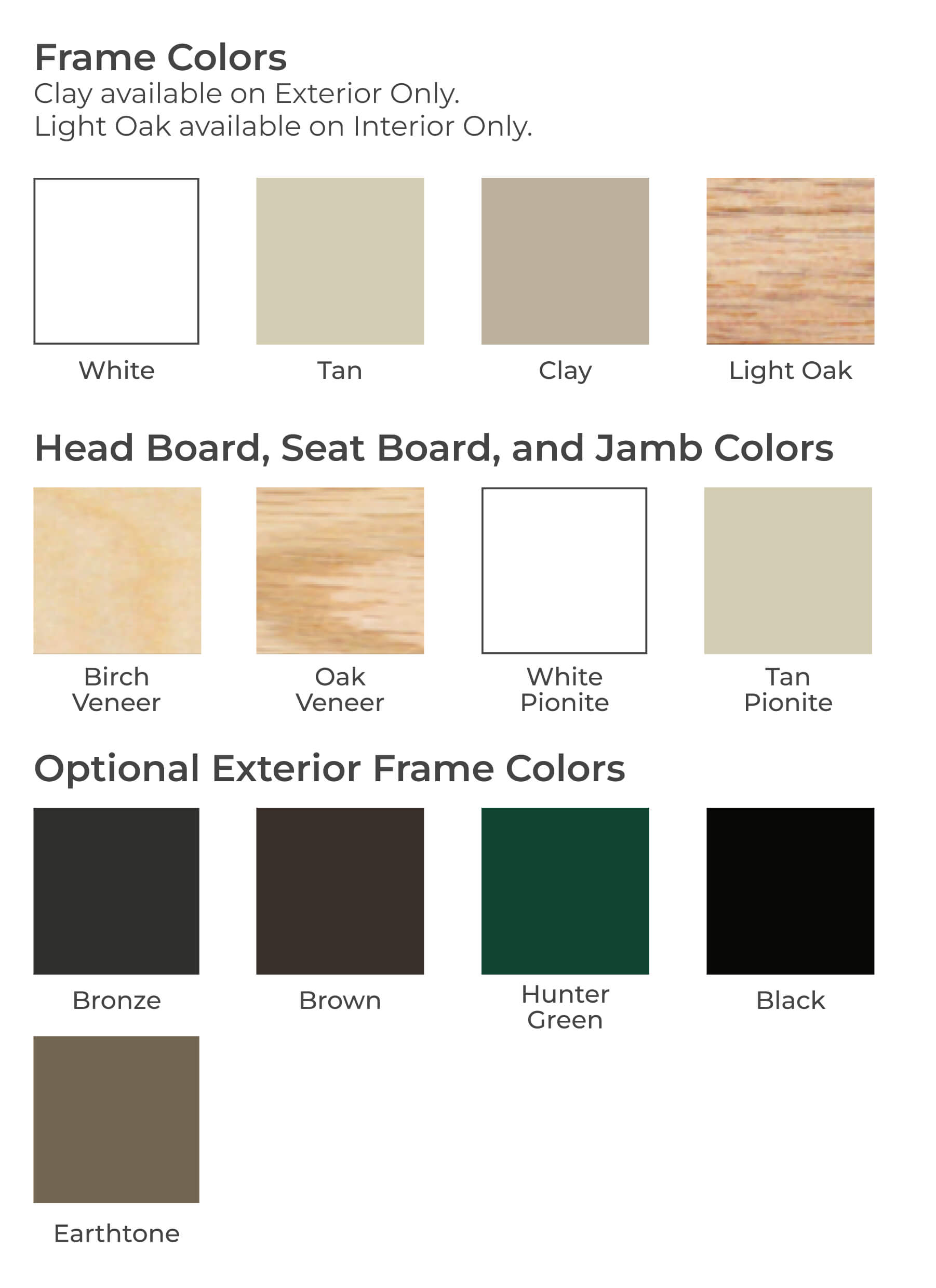 Color Options